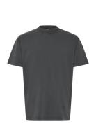 Combed Jersey Dye Thorbjørn B Tee Tops T-Kortærmet Skjorte Black Mads ...