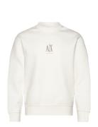 Sweatshirt Tops Sweatshirts & Hoodies Sweatshirts White Armani Exchang...