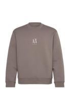 Sweatshirt Tops Sweatshirts & Hoodies Sweatshirts Brown Armani Exchang...
