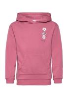 Surf Feeling Hoodie Terry Tops Sweatshirts & Hoodies Hoodies Pink Roxy