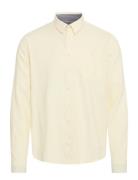 Bhbobby Shirt Tops Shirts Linen Shirts Yellow Blend