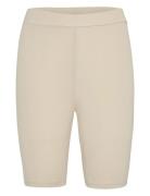 Mschbetrina Shorts Bottoms Shorts Cycling Shorts Beige MSCH Copenhagen