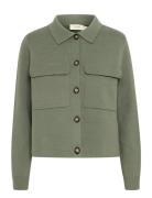 Frita Car 1 Tops Knitwear Cardigans Green Fransa