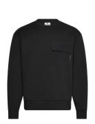 Crewneck Sweatshirt Tops Sweatshirts & Hoodies Sweatshirts Black Champ...