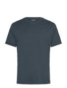 T-Shirt Tops T-Kortærmet Skjorte Blue EA7