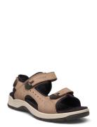 Rieker Mens Sandals 26951-25 Brown Shoes Summer Shoes Sandals Brown Ri...