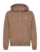 Sc Emb Classic Po Hoodie Ft/Bb Tops Sweatshirts & Hoodies Hoodies Brow...