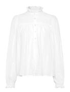 Asoriasw Shirt Tops Blouses Long-sleeved White Sofie Schnoor