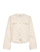 Ivy-Jazz Short Jacket Wash Ecru Jakke Denimjakke Cream IVY Copenhagen