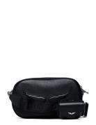 Rock With You Grained Leather Bags Crossbody Bags Black Zadig & Voltai...