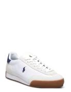 Suede/Nylon-Hester Pp-Sk-Ltl Low-top Sneakers White Polo Ralph Lauren