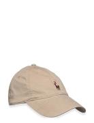 Stretch-Cotton Twill Ball Cap Accessories Headwear Caps Beige Polo Ral...