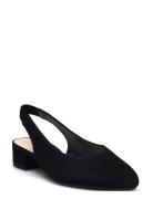 Slingback Shoes Sling Backs Heeled Slingbacks Black Gabor