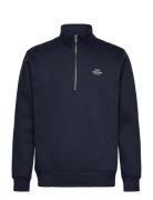 Standard Half Zip Logo Sweat Tops Sweatshirts & Hoodies Sweatshirts Na...