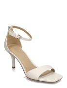 Jaida Heeled Sandal Sandal Med Hæl Cream Michael Kors