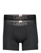 Levis Men Mel Wb Boxer Brief Org Co 2P Boxershorts Black Levi's®