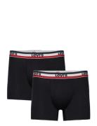 Levis Men Spw Logo Boxer Brief Org 2P Boxershorts Black Levi's®