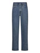 568™ Loose Straight Med Indigo - Worn In Bottoms Jeans Relaxed Blue Le...