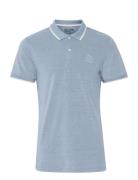 Bhnate Polo Noos Tops Polos Short-sleeved Blue Blend