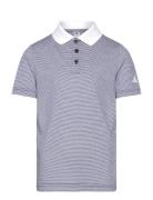 B Striped Polo Tops T-shirts Polo Shirts Short-sleeved Polo Shirts Nav...