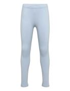 Leggings Basic Brushed Inside Bottoms Leggings Blue Lindex