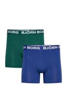 Bamboo Cotton Blend Boxer 2P Boxershorts Green Björn Borg