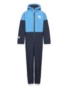 Play Softshell Playsuit Outerwear Coveralls Rainwear Coveralls Blue Vi...