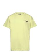 Hmlcasper T-Shirt S/S Sport T-Kortærmet Skjorte Yellow Hummel