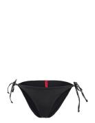 Pure_Side Tie Bikinitrusser Black HUGO