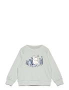 Sweatshirt Moomin Tops Sweatshirts & Hoodies Sweatshirts Green Lindex