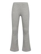 Leggings Flare 2X2 Rib Melange Bottoms Sweatpants Grey Lindex