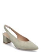 Jensenks Shoes Sling Backs Heeled Slingbacks Beige UNISA