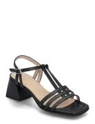 Ira Sandal Med Hæl Black Wonders