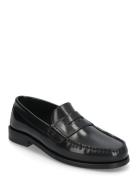 Miles Penny Loafer - Black Polido Loafers Flade Sko Black Garment Proj...