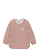 Pu Apron Baby & Maternity Baby Feeding Bibs Long Sleeve Bib Pink CeLaV...