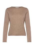 Bs Ophelia Regular Fit Knitwear Tops Knitwear Jumpers Brown Bruun & St...