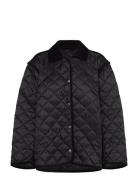 Quilted Liner Jacket Quiltet Jakke Blue Weekday