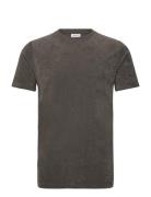 Ss Tee Terry Tops T-Kortærmet Skjorte Khaki Green Lindbergh