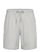 Jersey Drawstring Shorts Bottoms Shorts Sweat Shorts Grey Lindbergh