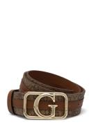 Zamira Not Reversible H35 Bælte Brown GUESS