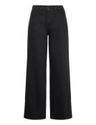 Area Loose Fit Jeans Bottoms Jeans Wide Black Weekday