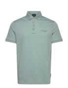 Polo Tops Polos Short-sleeved Green Armani Exchange