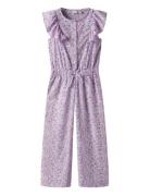Nkfvinaya 7/8 Jumpsuit Jumpsuit Pink Name It