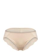 Nova Lace Bikini W Micro Front Trusser, Tanga Briefs Beige Lindex