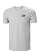 Nord Graphic T-Shirt Tops T-Kortærmet Skjorte Grey Helly Hansen