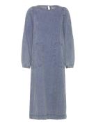 Lucasll Midi Dress Ls Dresses Jeans Dresses Blue Lollys Laundry