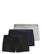 Trunk 3Pk Boxershorts Black Calvin Klein