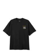 Bass Brains Ft S/S Stt Tops T-Kortærmet Skjorte Black Brixton