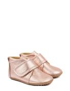 Beginners™ Velcro Scallops Shoes Pre-walkers - Beginner Shoes  Pink Po...