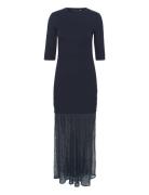 Averyiw Dress Maxikjole Festkjole Navy InWear